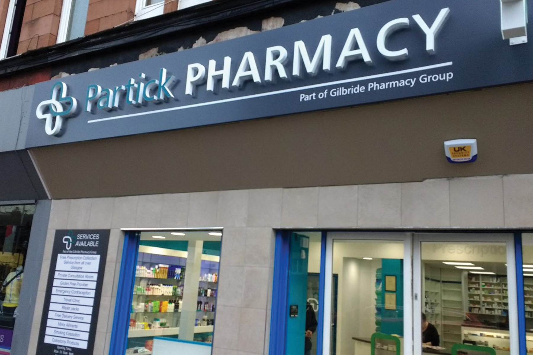 photo of Partick pharmacy